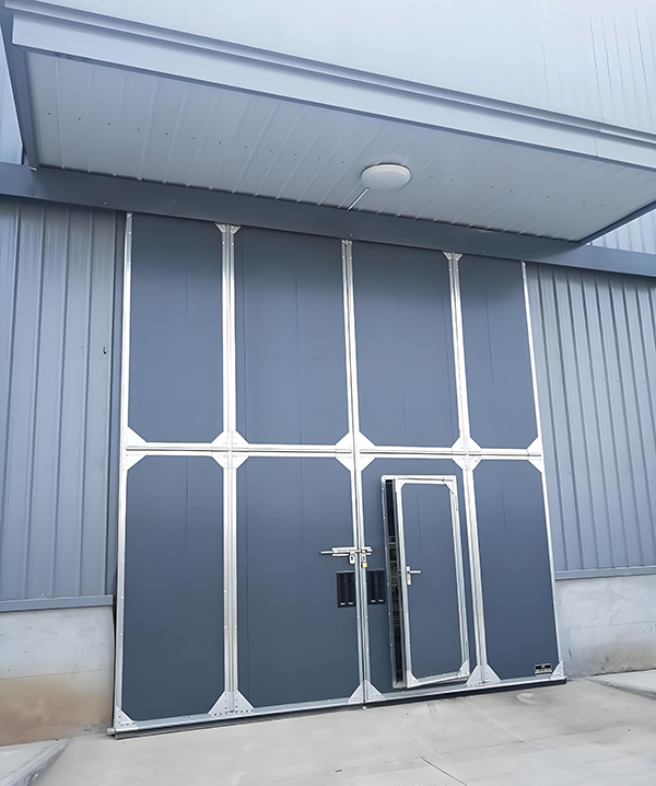 青湖路街道工业推拉门