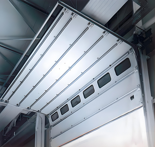 青湖路街道工业滑升门