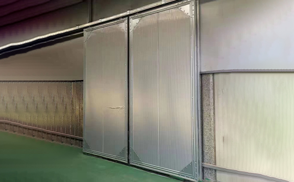 青湖路街道工业平移门