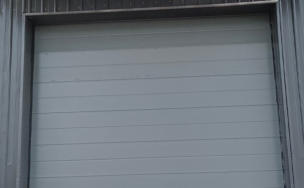 青湖路街道车库门