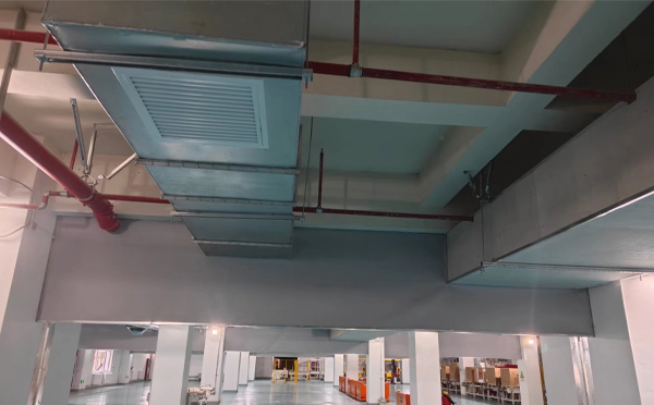 青湖路街道挡烟垂壁的安装步骤