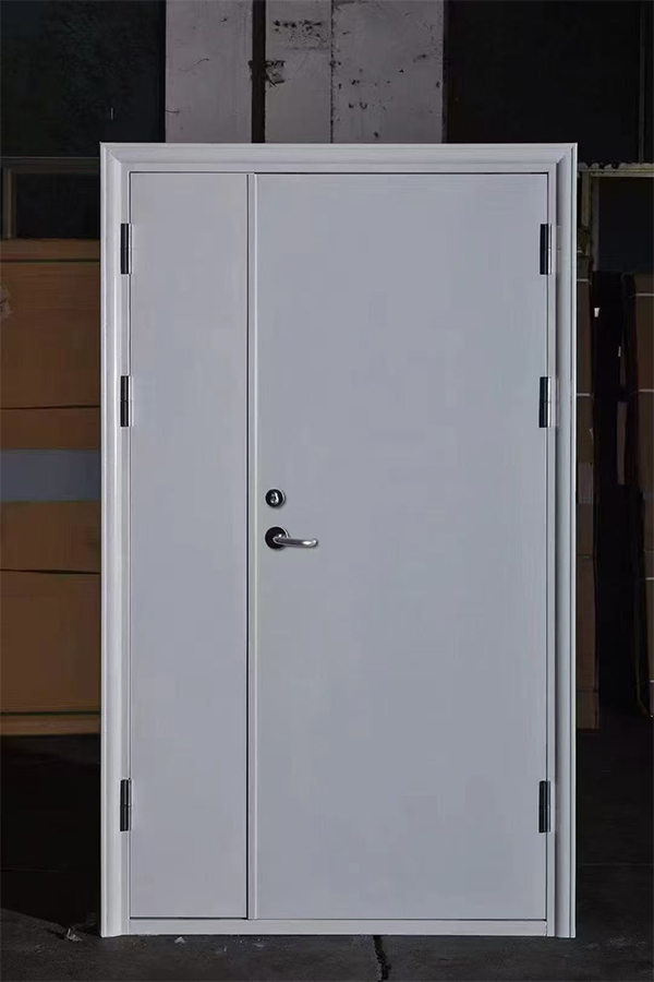 工业园区厂房完成青湖路街道防火门系统建设