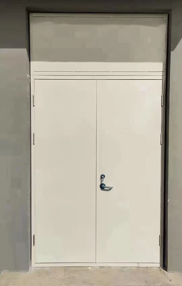 展览馆项目完成大跨度青湖路街道防火门安装 展览馆项目完成大跨度青湖路街道防火门安装