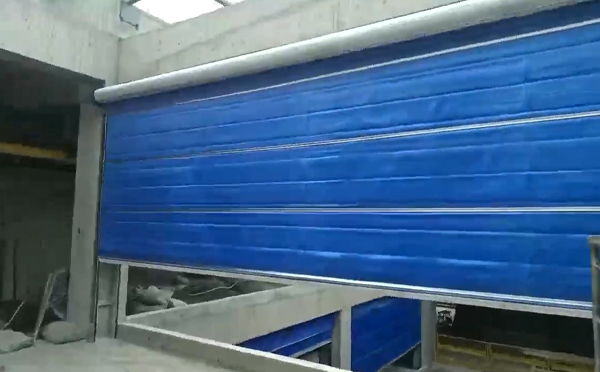 大型物流园区完成青湖路街道防火门整体安装工程